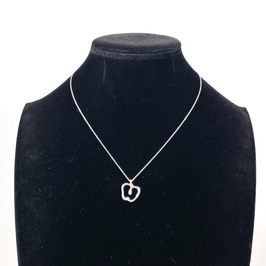 美品 Tiffany&Co. ティファニー リンゴ シルバー ネックレス 925 TIFFANY&Co.（ティファニー） ネックレス アップル りんご エルサ