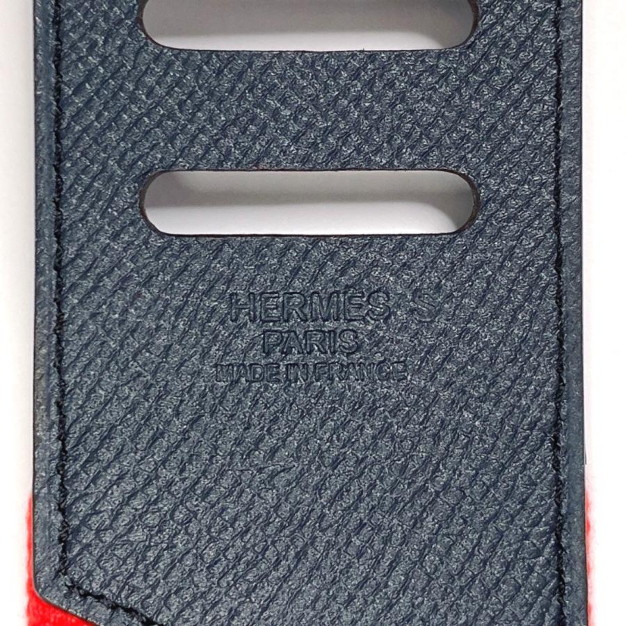 HERMES（エルメス） ベルト クロワジエール H キャンバス/ヴォー