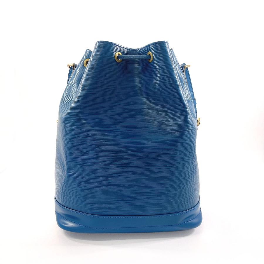 美品 LOUIS VUITTON ルイ ヴィトン ショルダーバッグ ノエ M44005 トレドブルー ゴールド金具 エピレザー レディース 巾着型【本物保証】 LOUIS VUITTON - LOUIS VUITTON(ルイヴィトン) ショルダーバッグ エピ