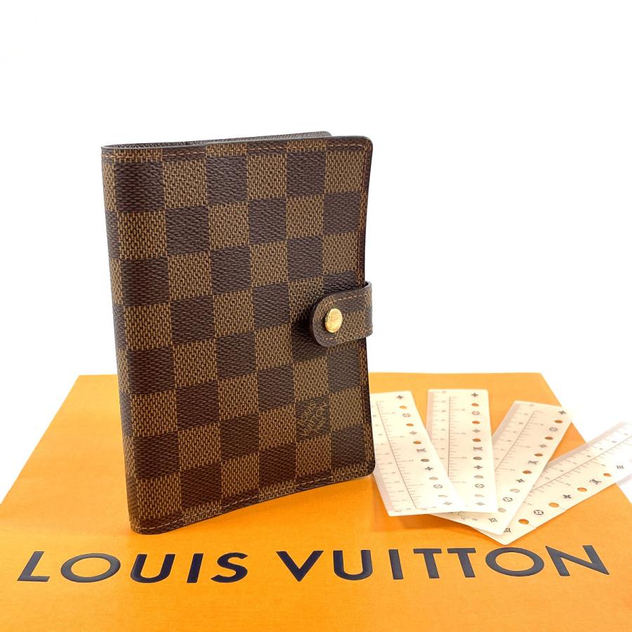 ルイヴィトン LOUIS VUITTON 手帳カバー システム手帳 ビジネス 6穴 
