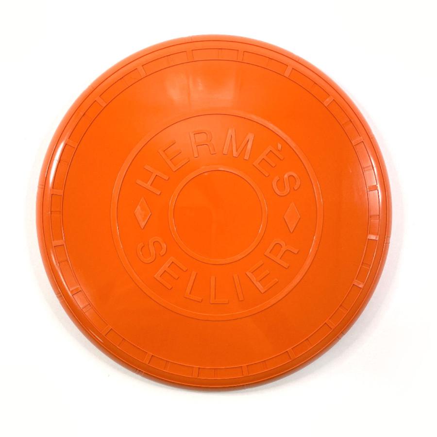 未使用品 エルメス HERMES 犬用フリスビー ウフ セリエ ペット用品 