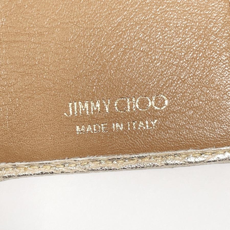 ジミーチュウ JIMMY CHOO 三つ折り財布 WDS 142 ネモ スタースタッズ