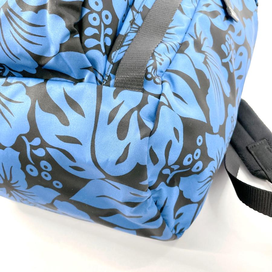 PRADA（プラダ） リュック・デイパック V135 ハイビスカス柄 ナイロン