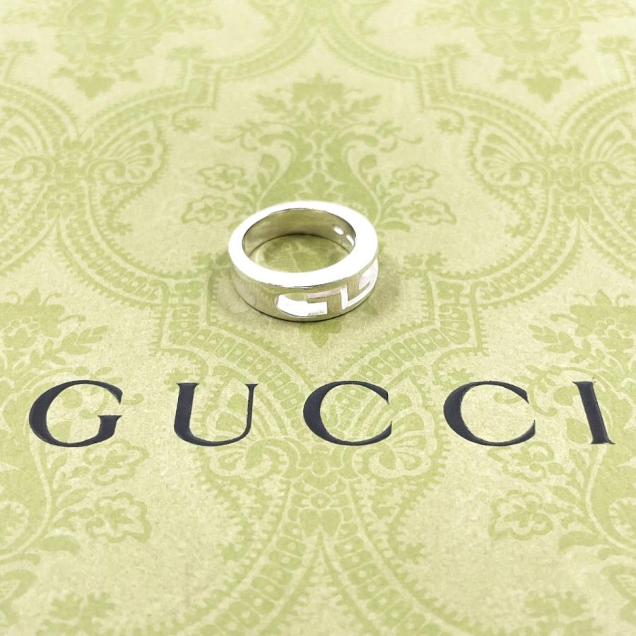 GUCCI（グッチ） 9号 リング・指輪 ダブルG ロゴ シルバー925
