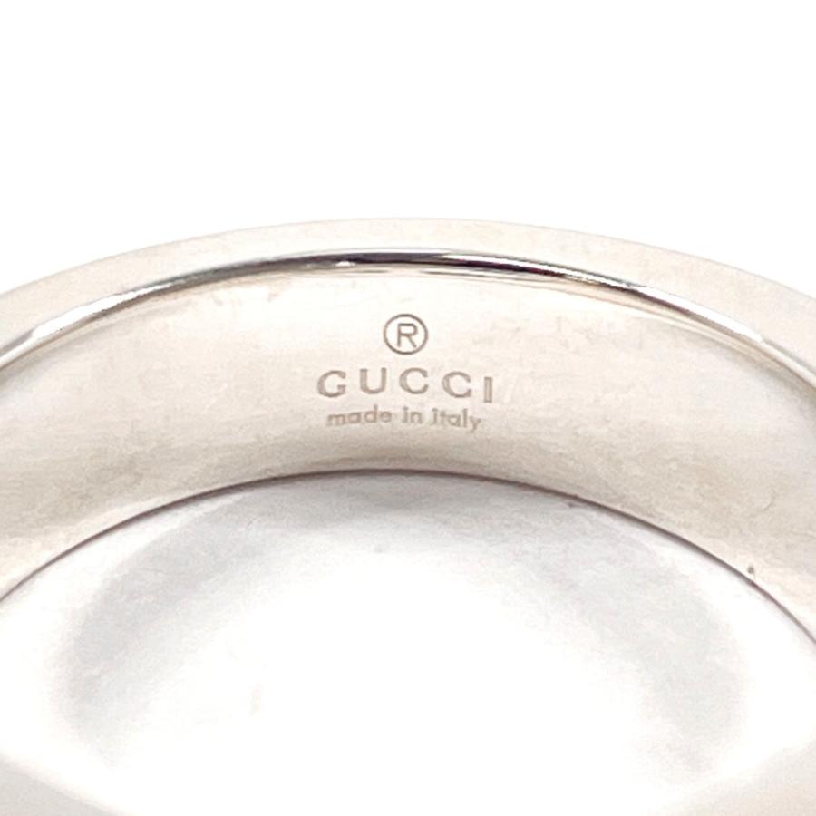 GUCCI（グッチ） 9号 リング・指輪 ダブルG ロゴ シルバー925
