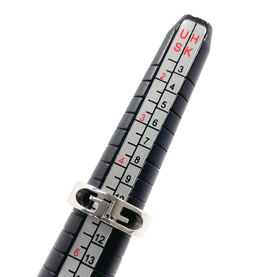 GUCCI（グッチ） 9号 リング・指輪 ダブルG ロゴ シルバー925