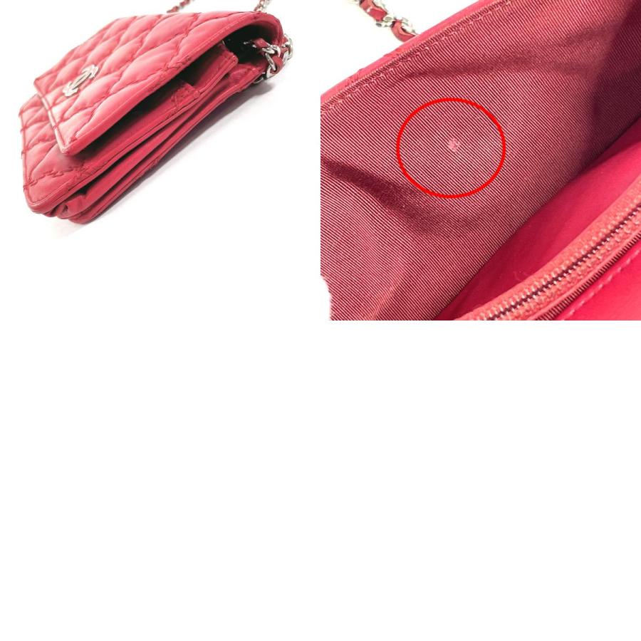CHANEL シャネル 長財布 ウルトラステッチ チェーンウォレット ココ