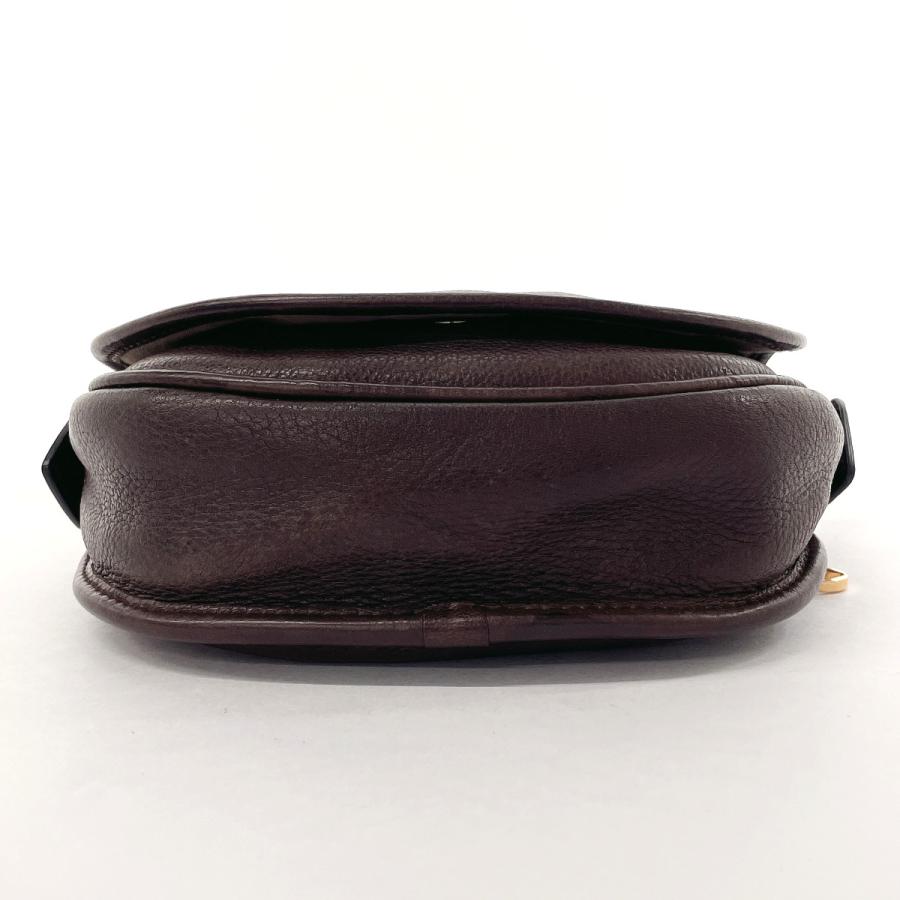 LOEWE（ロエベ） ショルダーバッグ ヘリテージ レザー ダークブラウン