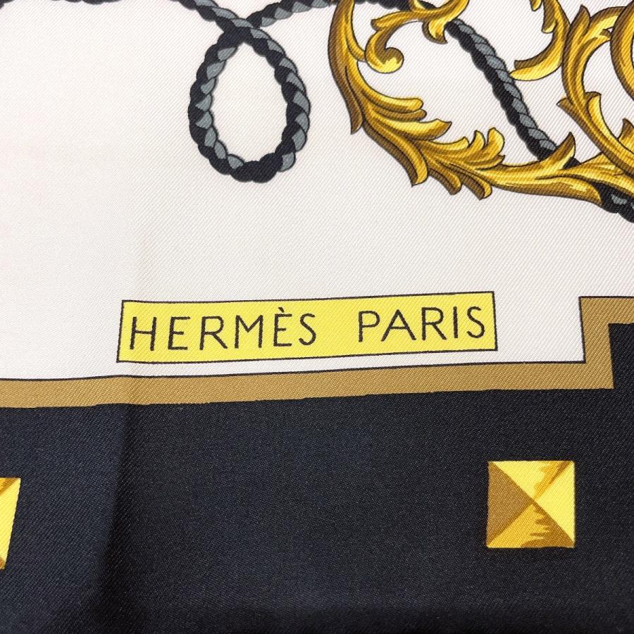 エルメス HERMES スカーフ カレ 90 大判スカーフ 正方形 LES CLES 鍵柄 