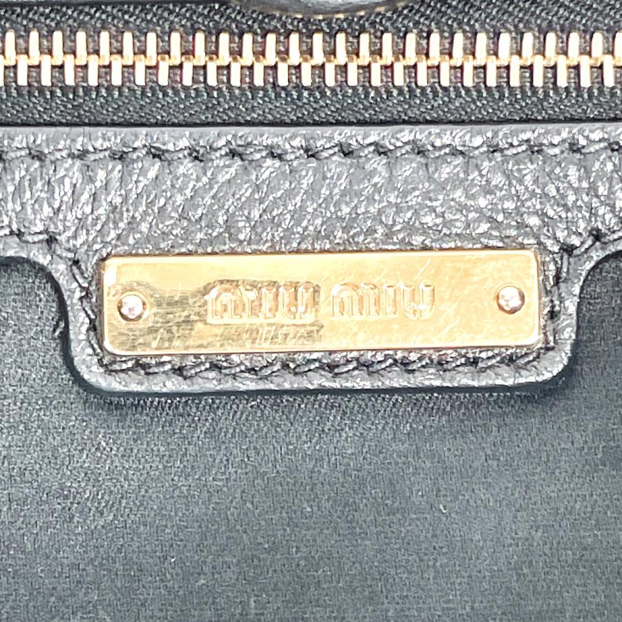 新品未使用 miumiu 中古・古着通販】MIU MIU (ミュウミュウ) バッグ ベージュ｜ブランド