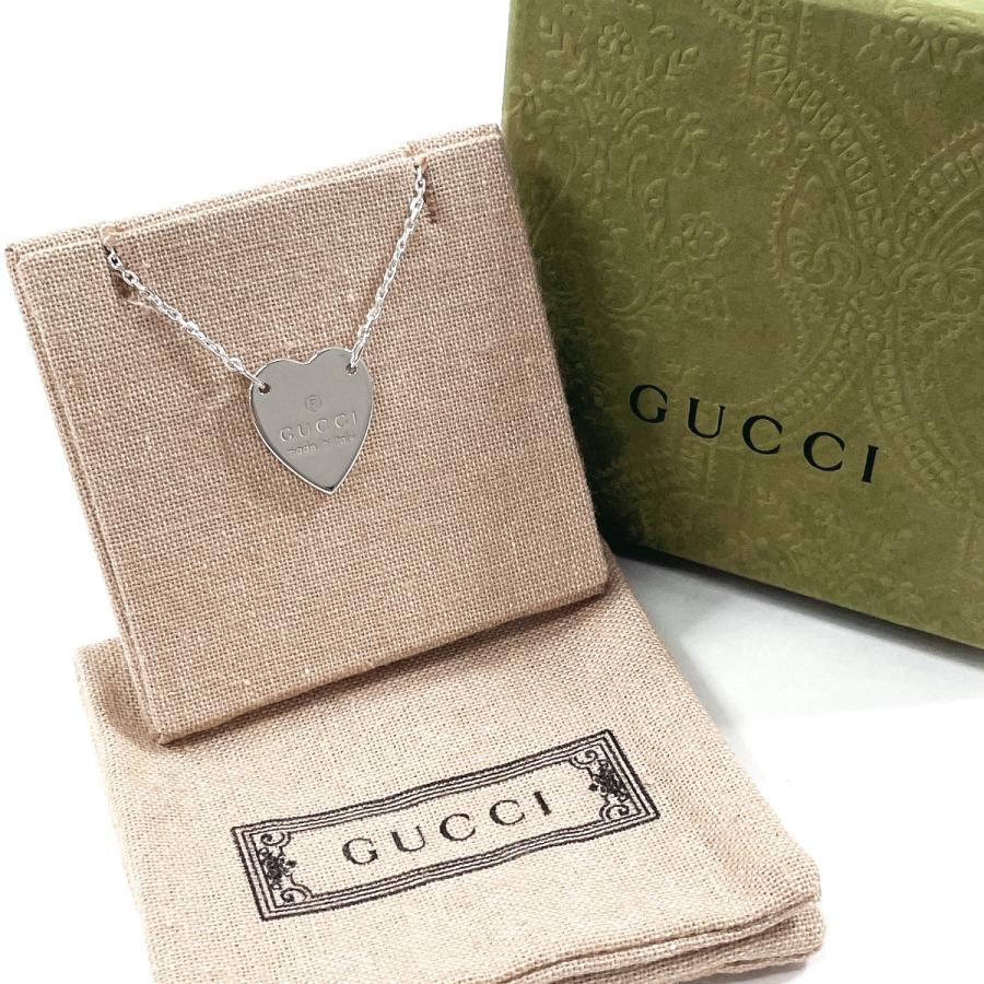 GUCCI（グッチ） ネックレス 223512 J8400 8106 トレードマーク ハート 