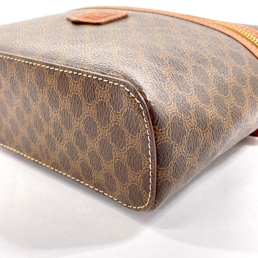 CELINE（セリーヌ） ハンドバッグ マカダム バニティバッグ PVC/レザー