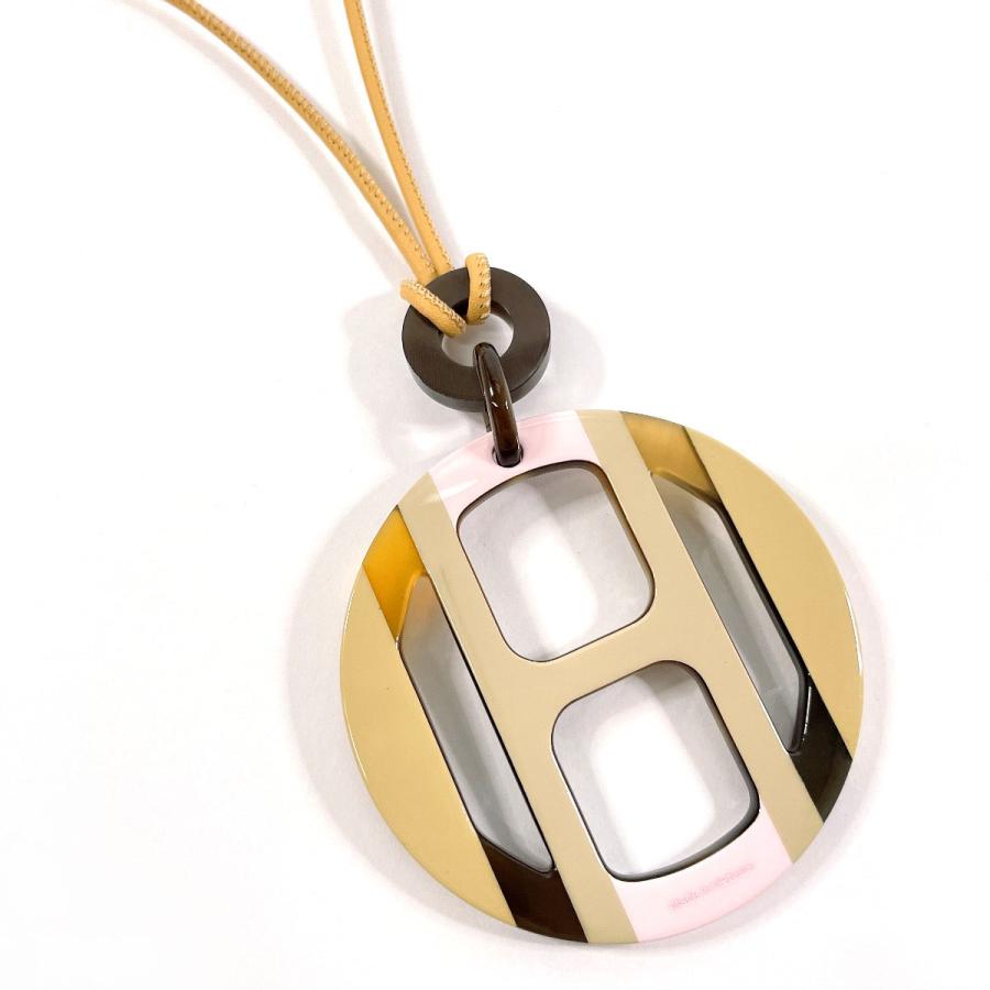 HERMES（エルメス） ネックレス H057087FL22 Hエキップ バッファロー