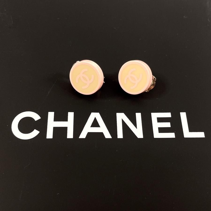 CHANEL（シャネル） イヤリング ココマーク ラウンド プラスチック