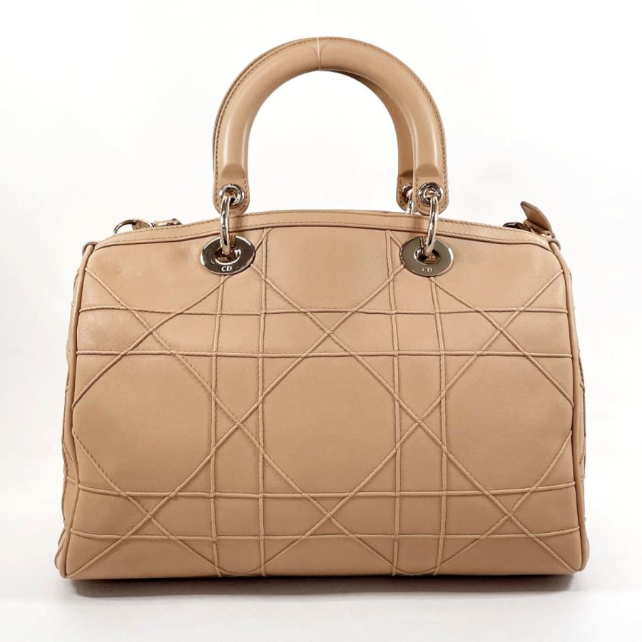 クリスチャンディオール　グランヴィル 2WAY ハンドバッグ　カナージュ ディオール Dior ハンドバッグ カナージュ グランヴィル 2WAY