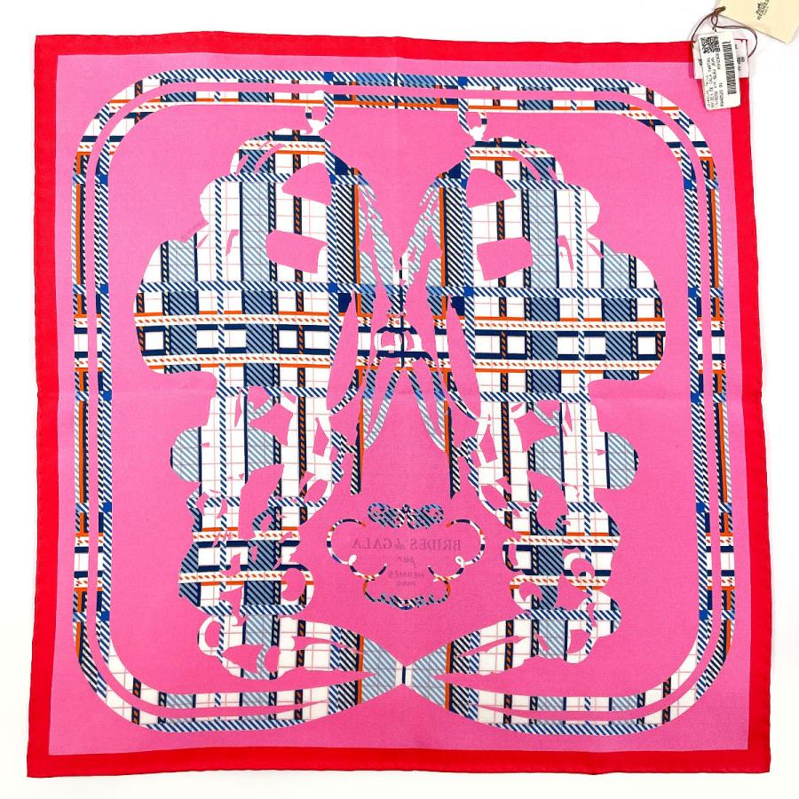 未使用 人気柄 エルメス ガヴロッシュ 45 エレクトリック ブルー