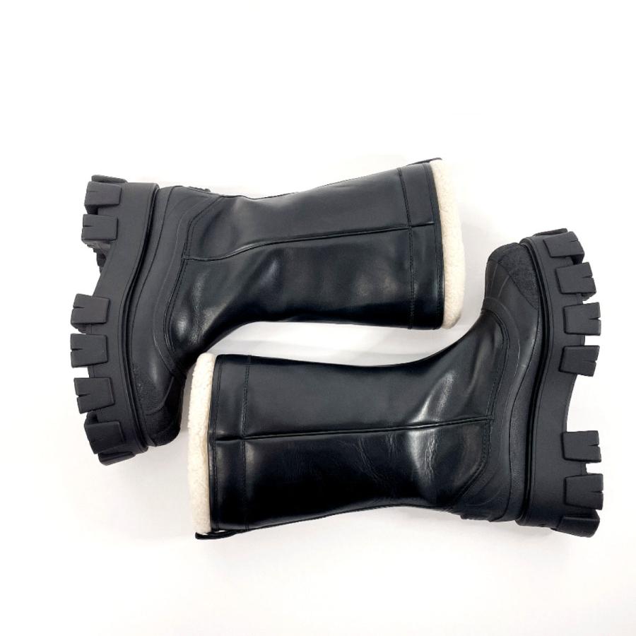 PRADA プラダ ブーツ 1W380M モノリス シアリングブーツ レザー
