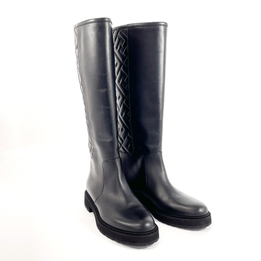 美品！FENDI フェンディ　ブーツ FENDI（フェンディ） 【超美品】フェンディ ズッカ柄 FF柄 ソックス