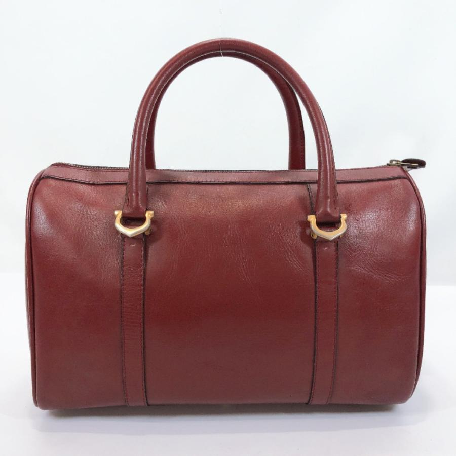 CARTIER カルティエ ボストンバッグ ミニボストン ヴィンテージ レザー CARTIER カルティエ ボストンバッグ ミニボストン ヴィンテージ レザー