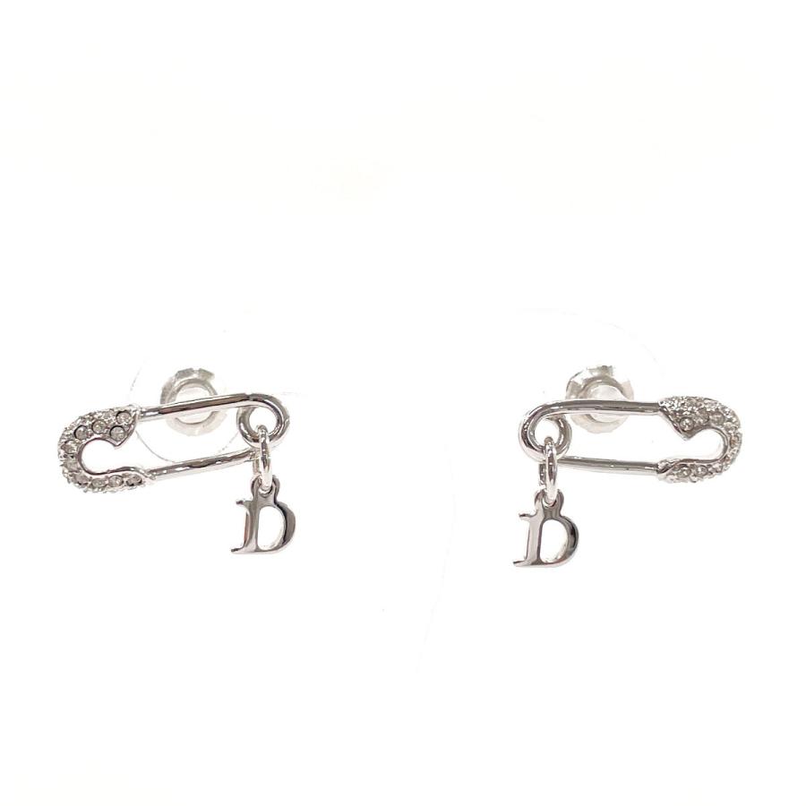 ディオール Dior ピアス 安全ピン Dモチーフ メタル/ライン ディオール Dior ピアス 安全ピン Dモチーフ メタル/ライン