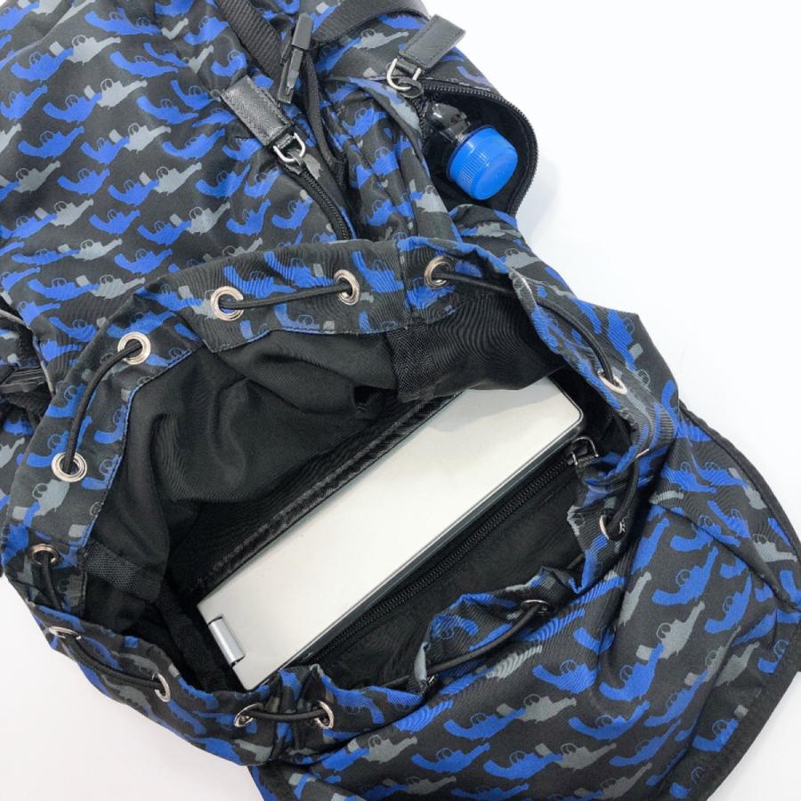 Prada プラダ リュック デイパック V135m ピストル パターン ナイロン ブルー メンズ 中古 R008 Jp Brands Com Yahoo 店 通販 Yahoo ショッピング