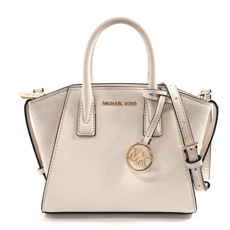 マイケルコース キンバー トートバッグ ハンドバッグ ホワイト アイボリー ブラック キャンバス レザー レディース Michael Kors 【中古】 MICHAEL KORS（マイケルコース） ハンドバッグ 35F4G4VC0L 2WAY