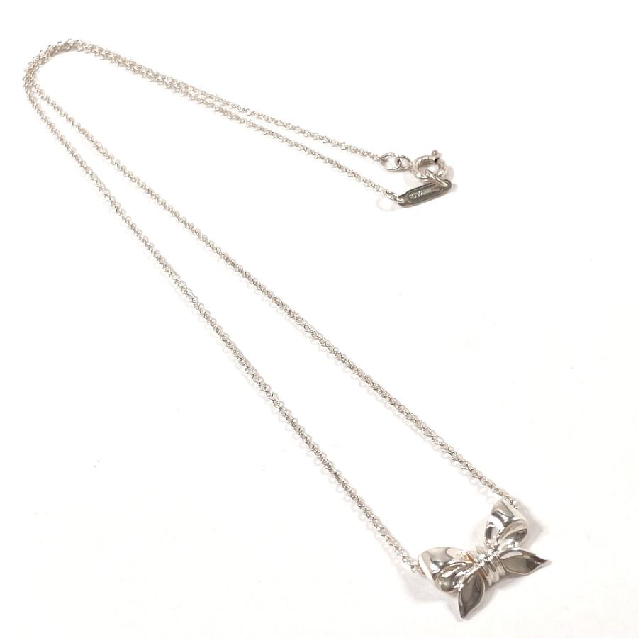 TIFFANY&Co.（ティファニー） ネックレス リボン シルバー925