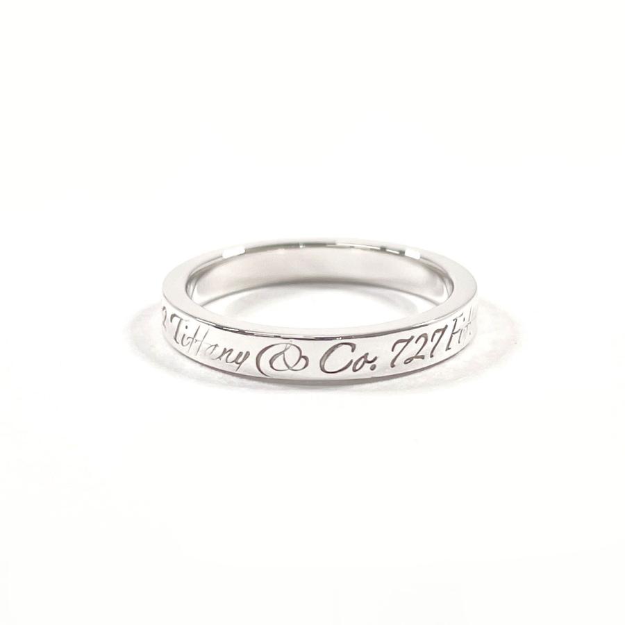 Tiffany & Co. ナローリング シルバー925 ティファニー　10号 TIFFANY&Co.（ティファニー） 10号 リング・指輪 ノーツ ナロー
