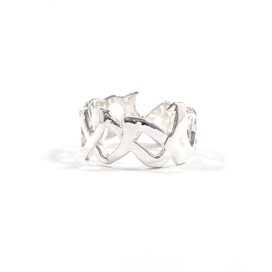 Tiffany ティファニー パロマピカソ クロス インフィニティ リング 16 TIFFANY&Co.（ティファニー） リング・指輪 9.5号 ラブ&キス