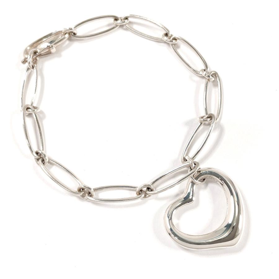 TIFFANY オープンハート ブレスレット 925 ティファニー シルバー TIFFANY&Co.（ティファニー） ブレスレット オープンハート エルサ