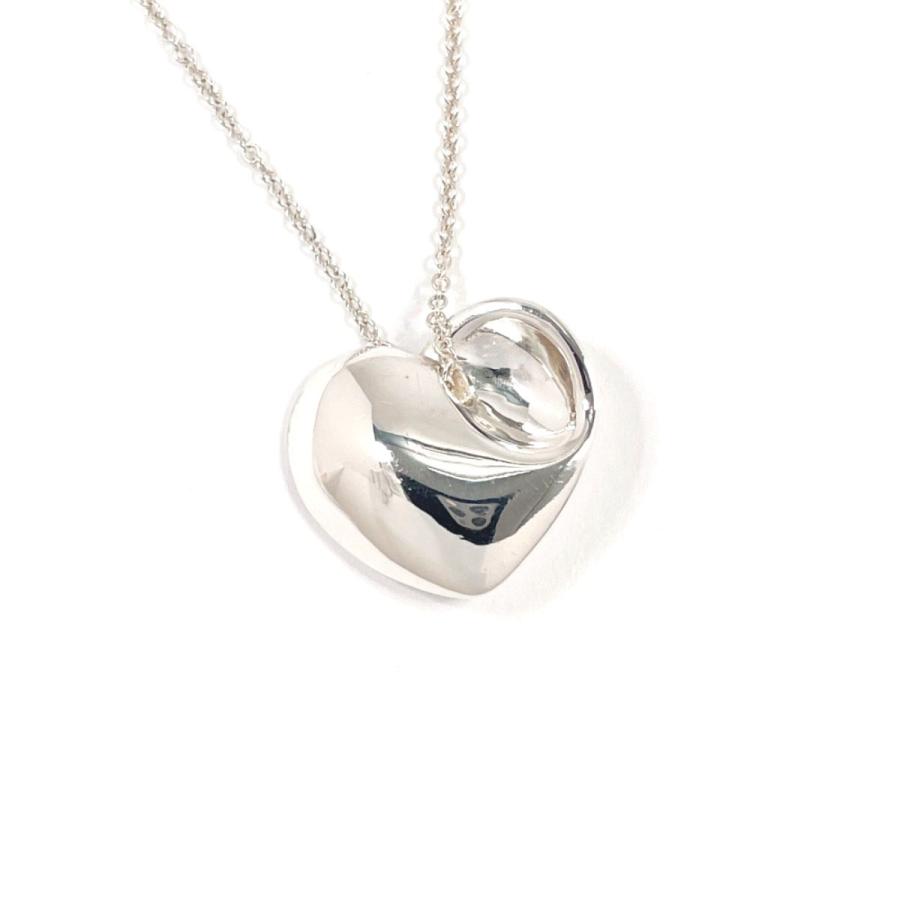TIFFANY&Co.（ティファニー） ネックレス フォールドハート シルバー
