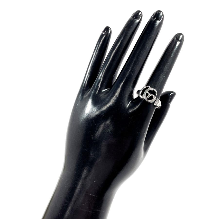 GUCCI グッチ アラベスク 指輪 ダブルG キーモチーフリング 12号 GUCCI 12号 グッチ リング・指輪 ダブルG キーモチーフ