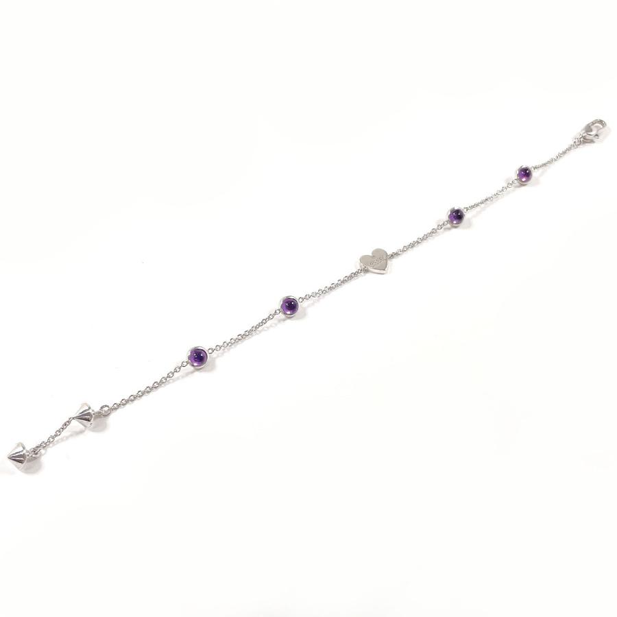 GUCCI（グッチ） ブレスレット トレードマーク ハート シルバー925