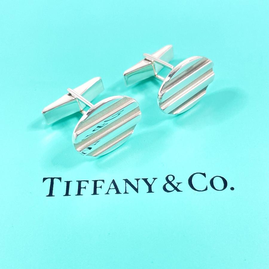 TIFFANY&Co.（ティファニー） カフス カフリンクス ストライプ