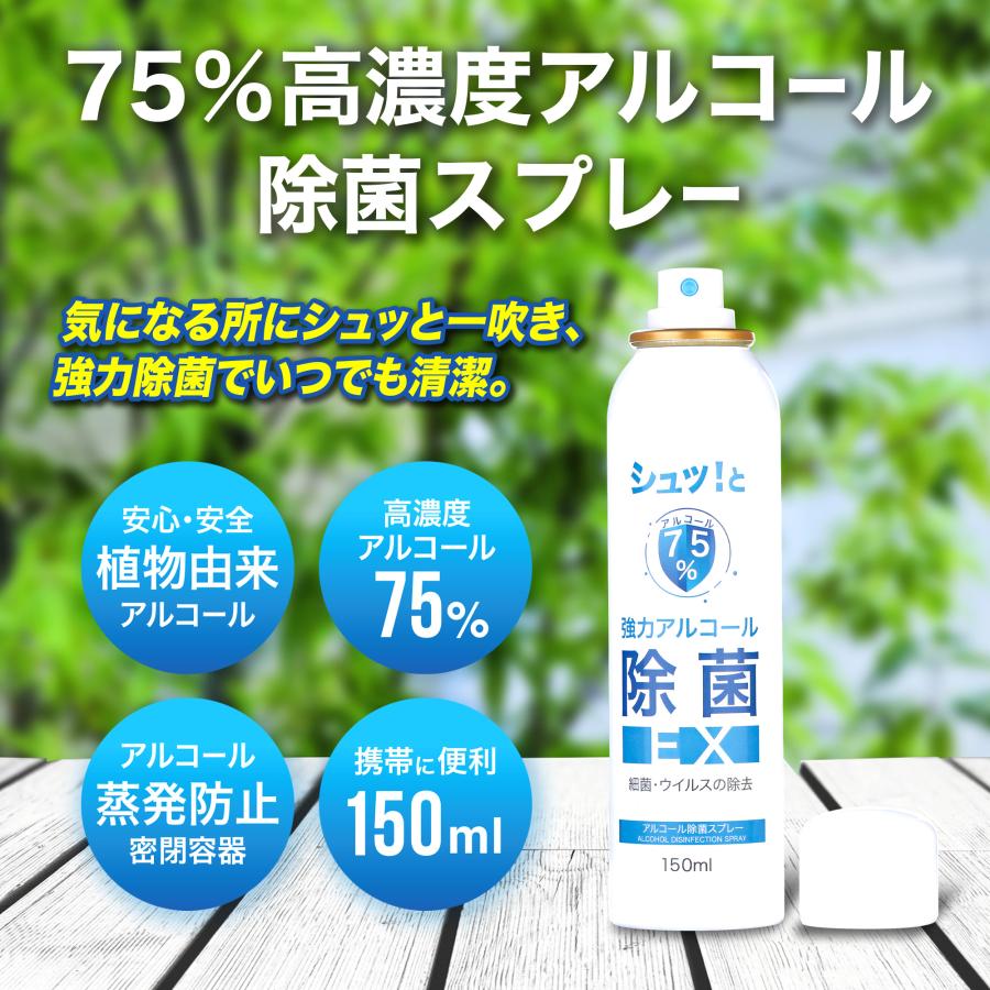 SAIROFI（サイロフィ） アルコール除菌スプレー 75％ 高濃度 99.99％除 
