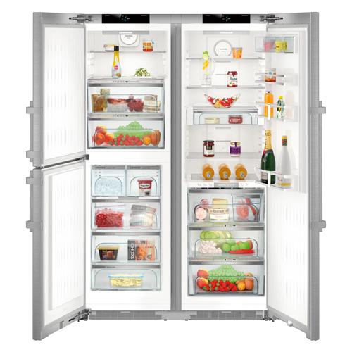 LIEBHERR (リープヘル)冷凍冷蔵庫 ステンレス 758L（SBSes8484） : JP