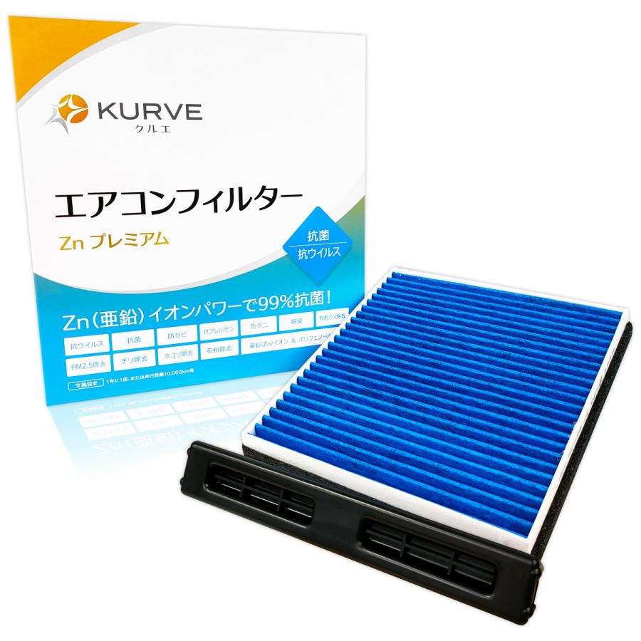 スズキ（SUZUKI） KURVE エアコンフィルター ＆ フィルターカバー