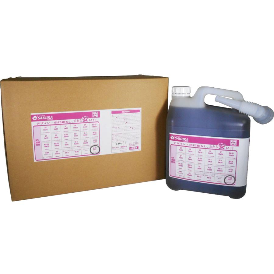 エンジンオイル C3/SP 5W-40 100％化学合成油 5L×4缶 20L プラスチック