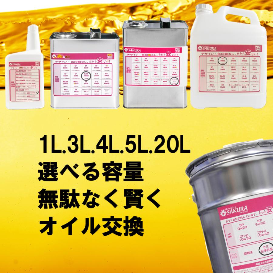 エンジンオイル SP 5W-40 100％化学合成油 3L缶 日本製 ワケアリ