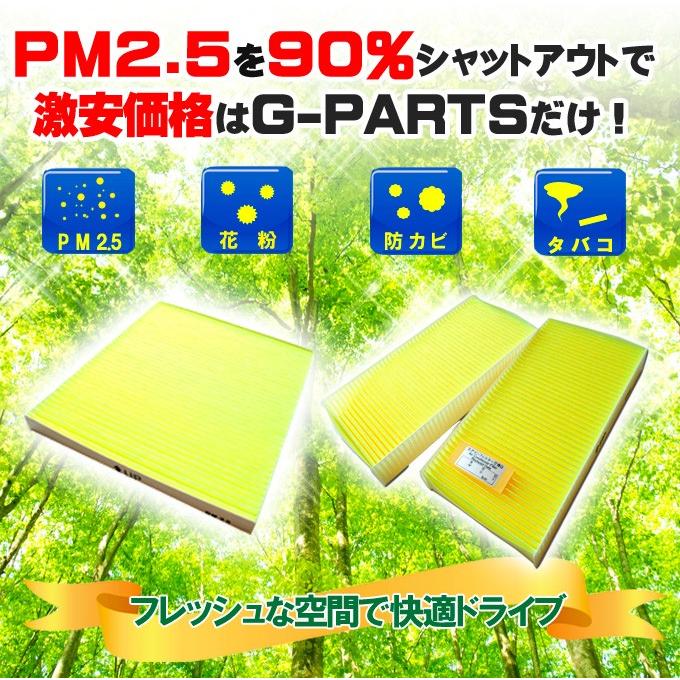 エアコンフィルター アテンザ マツダ車 簡単 約5分交換 PM2.5 花粉 LA-C707｜jpitshop｜02