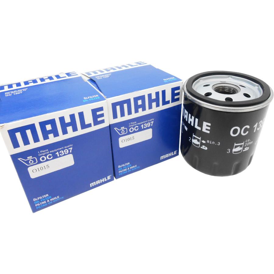 FIAT（フィアット） 【2個セット】 MAHLE オイルフィルター オイル