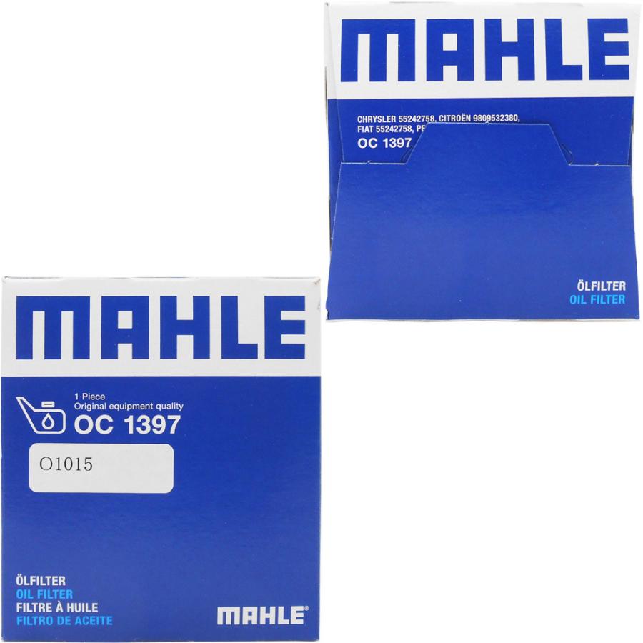 FIAT（フィアット） 【2個セット】 MAHLE オイルフィルター オイル