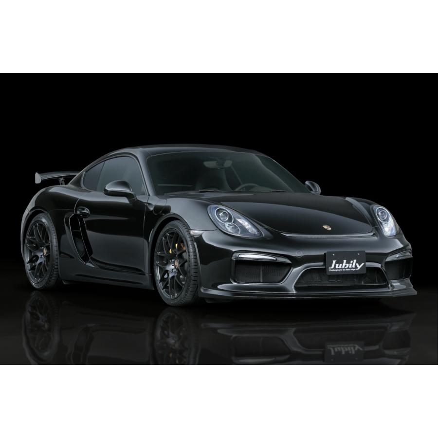 ポルシェ 981ケイマン フロントバンパー jubily ジュビリー ※GT-4装着
