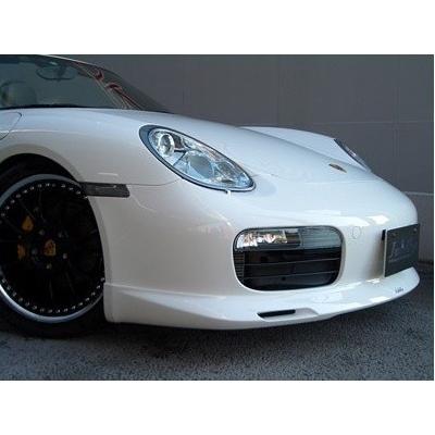 ポルシェ 987ボクスター前期 純正バンパー用フロントリップスポイラー