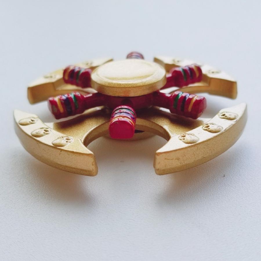 ハンドスピナー,フィンガースピナー, 指スピナー,手裏剣,ドクロ : JP