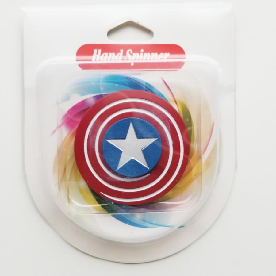 ハンドスピナー,フィジェットトイ,指スピナー,キャプテンアメリカ : JP