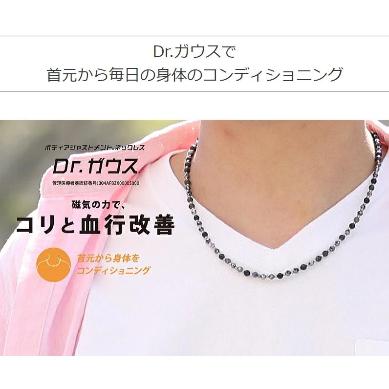 新商品】 Dr.ガウス ジリオン ドクターガウス 磁気ネックレス