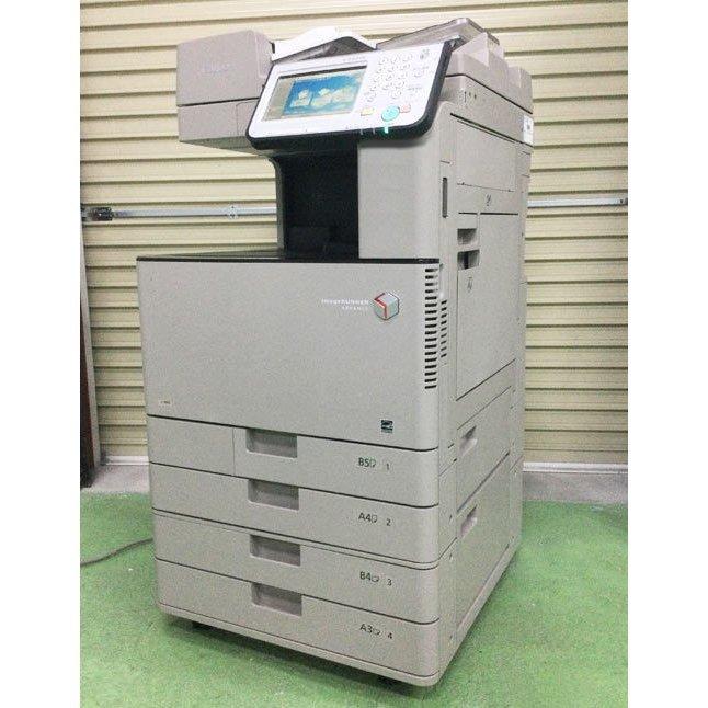 A3対応カラー複合機 Canon iR-ADVANCE C3320F 4段給紙 カラーコピー FAX プリンタ スキャナ カウンター63,100枚 F07077の画像