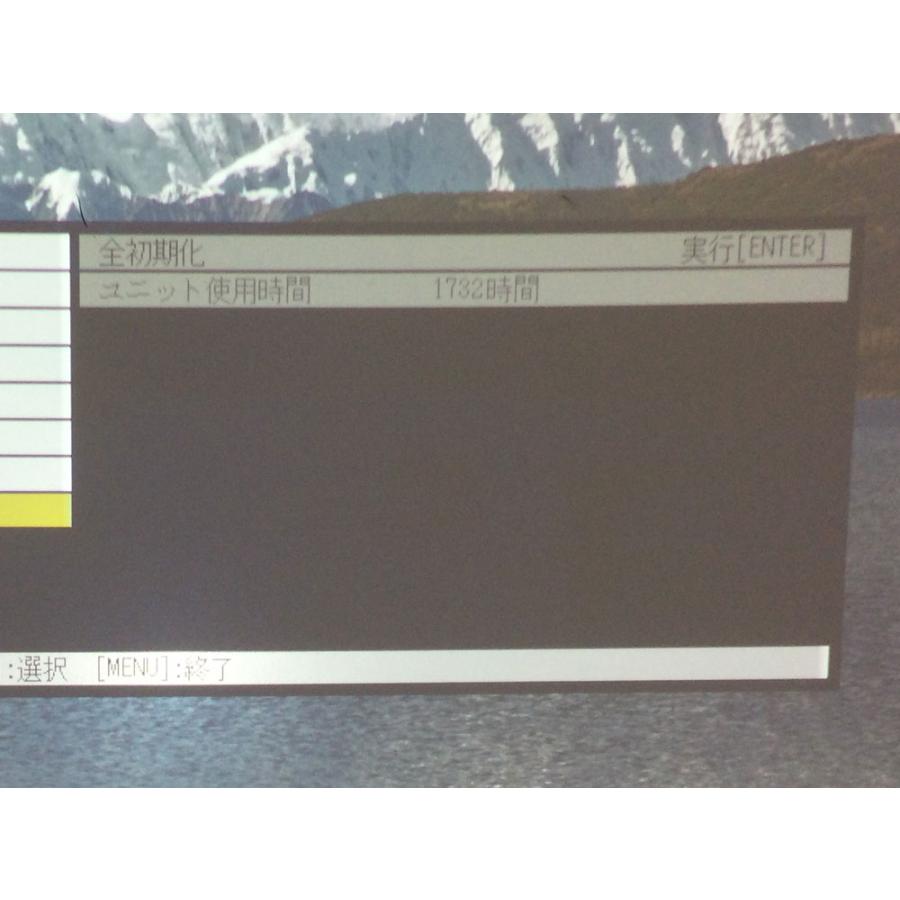 CASIO（カシオ） XJ-S35 プロジェクター ランプ使用時間1718時間