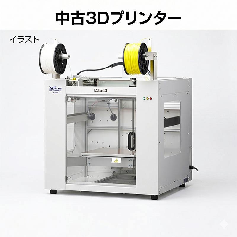 玉上げ機(3Dプリンター作成品)　中古 キヤノン（Canon） 【中古】MUTOH Value3D MagiX MF-2200D PLA/ABS対応